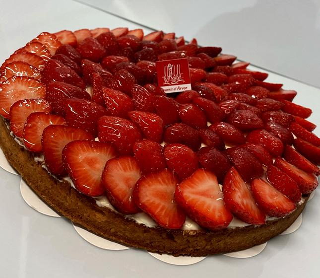 Tarte aux fraises